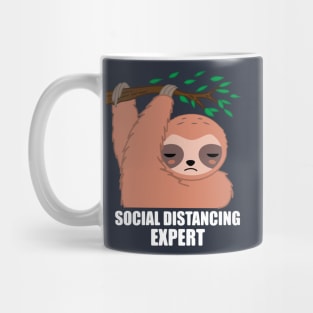 Social Distancing Expert Sloth Mug